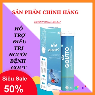 Viên sủi Goutto Chính Hãng