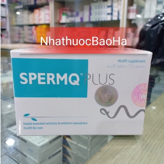 SPERMQ PLUS hộp 60 viên uống hỗ trợ sinh sản nam giới