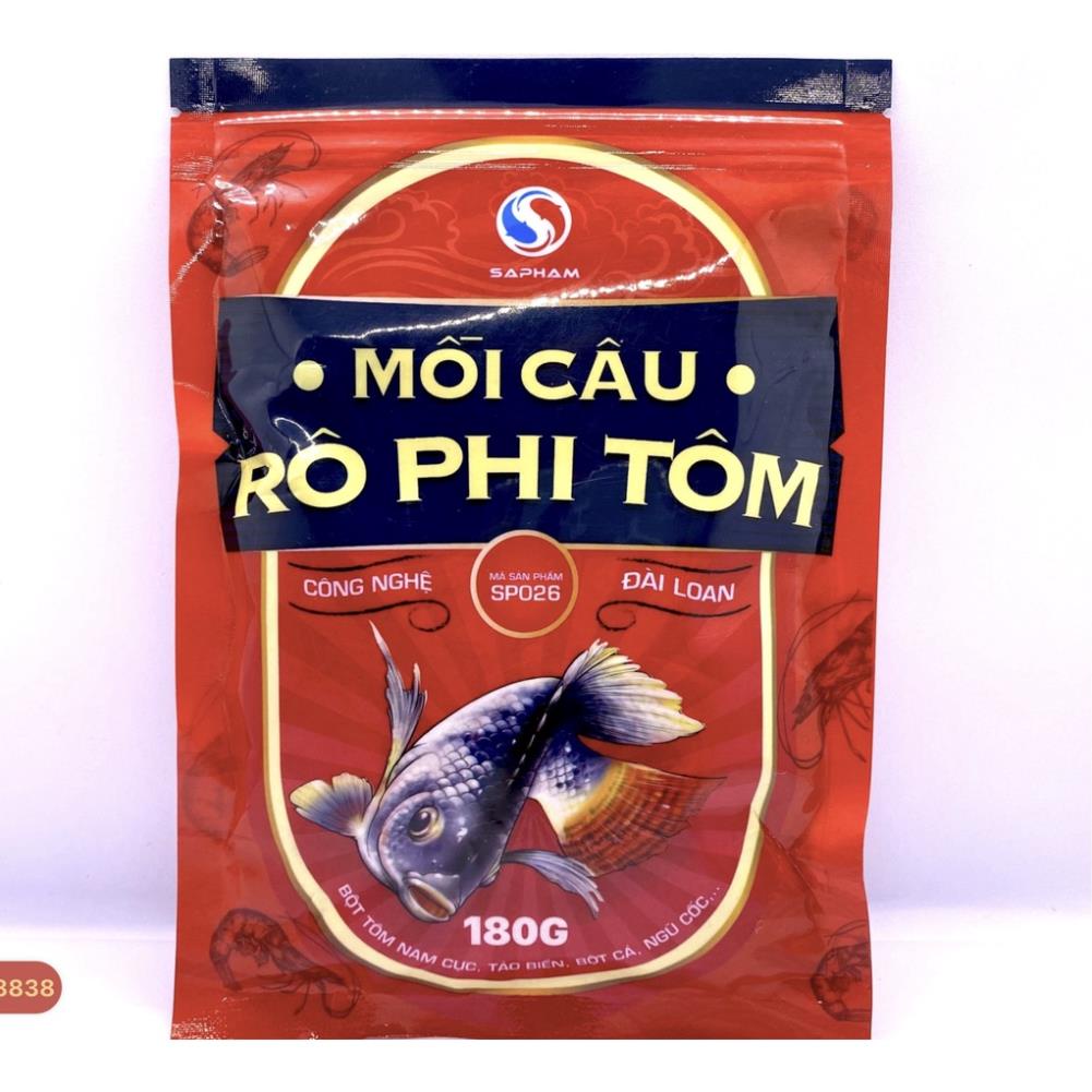Mồi Câu Rô Phi Tôm _ Rô Phi Gan Sapham