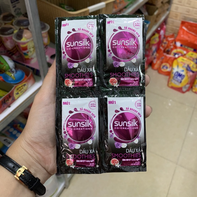 Dầu gội/ xả Sunsilk, dây 12 gói