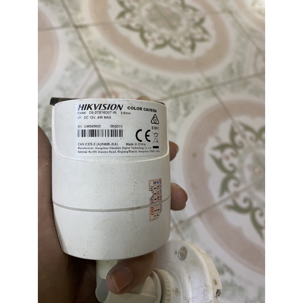 Camera Hikvision DS-2CE16D0T-IR cũ
