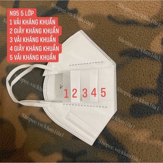 Combo 200 cái n95 có van 5 lớp