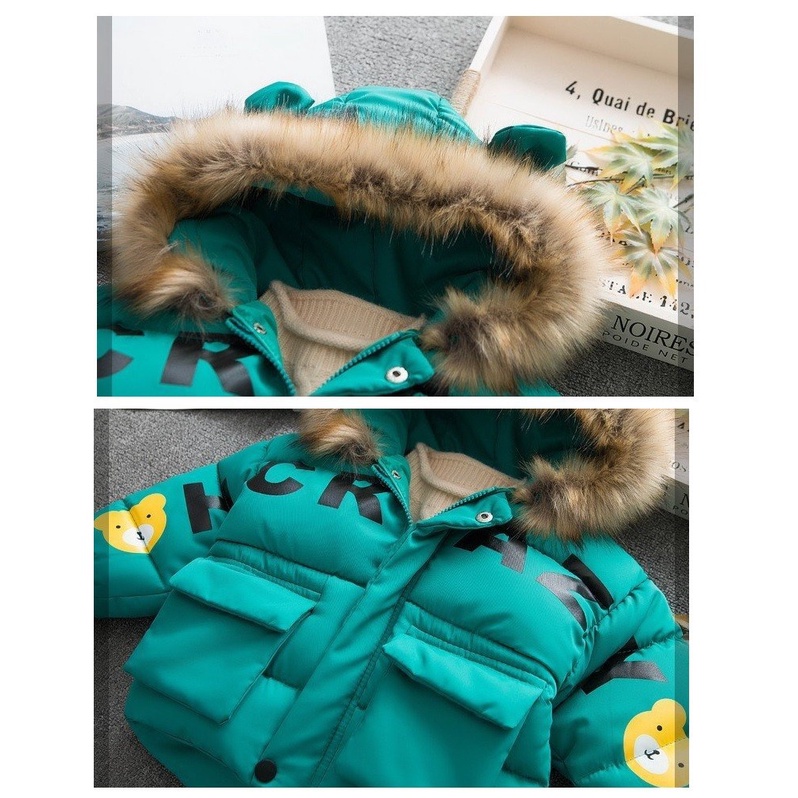 AT1551-Áo khoác phao mặc mùa đông cho bé 1-4 tuổi - giá 470k