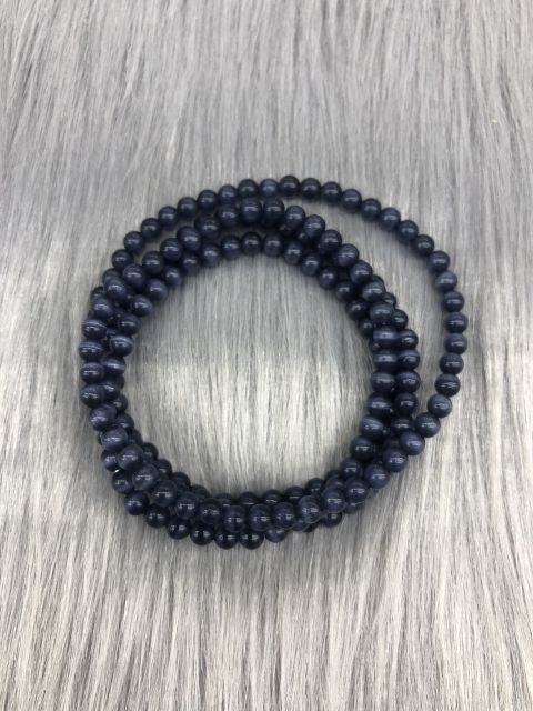 Vòng Tay Chuỗi Hạt Mắt Mèo Quấn 3 Vòng 4mm