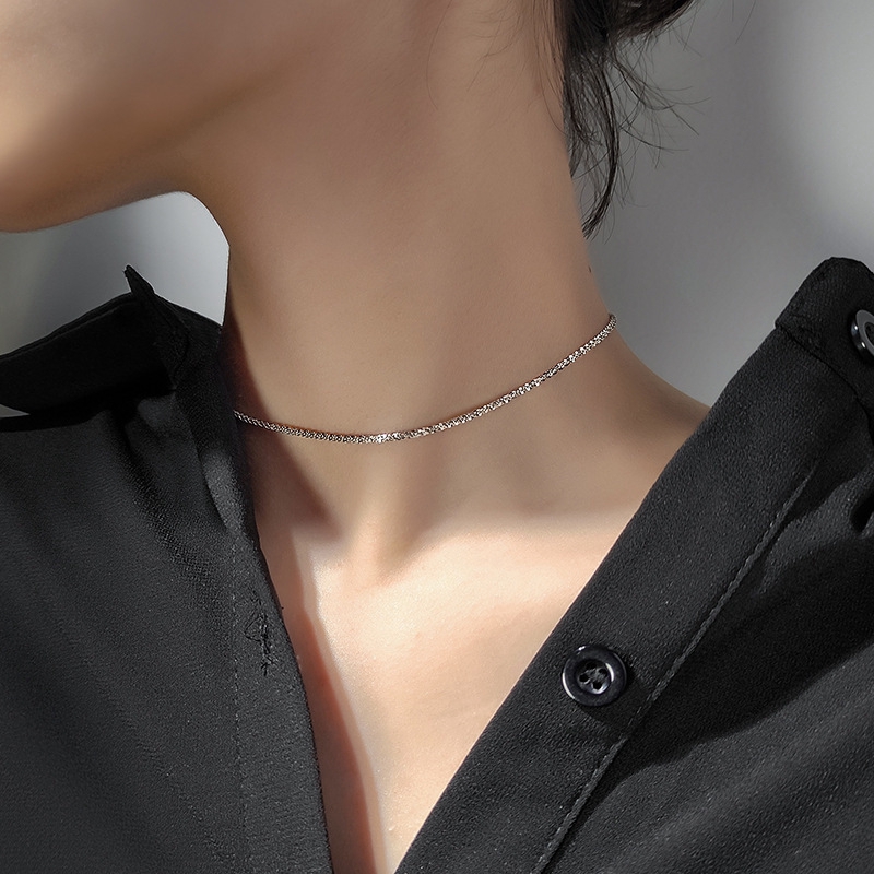 S925 Silver Ladies Necklace Fashion