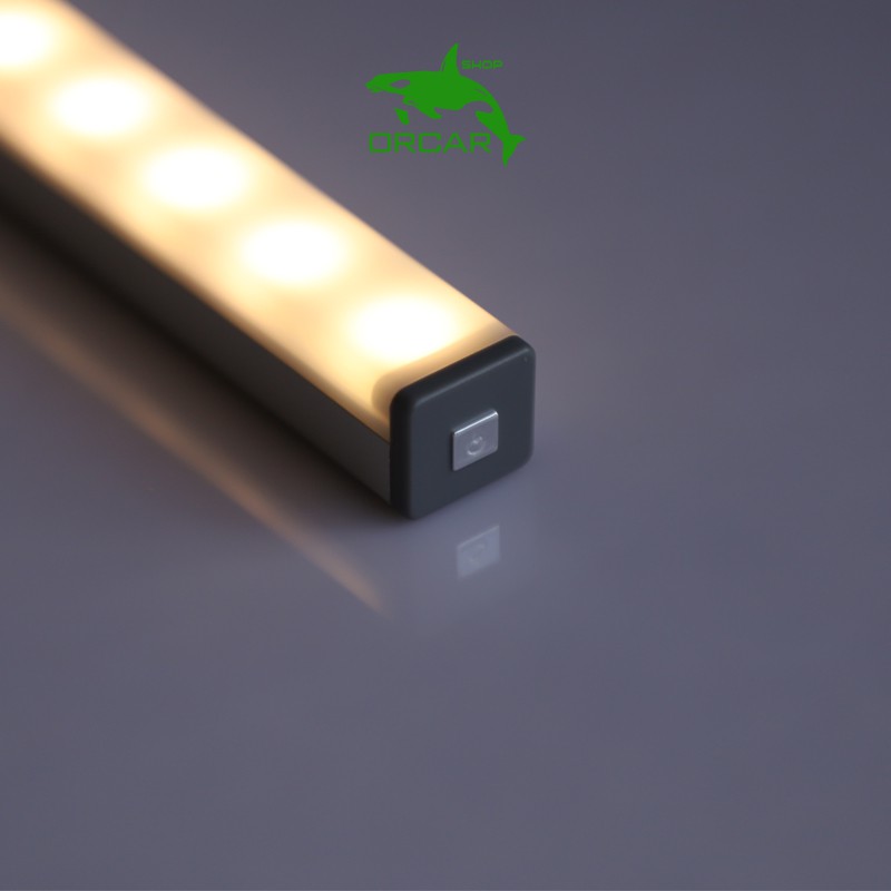 [FREESHIP] Đèn LED cảm ứng hồng ngoại tự động phát sáng khi có người, hình thanh, khung Nhôm cao cấp | BigBuy360 - bigbuy360.vn