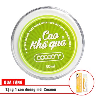 Mặt nạ Cao khổ qua Cocoon 30ml Tặng 1 son
