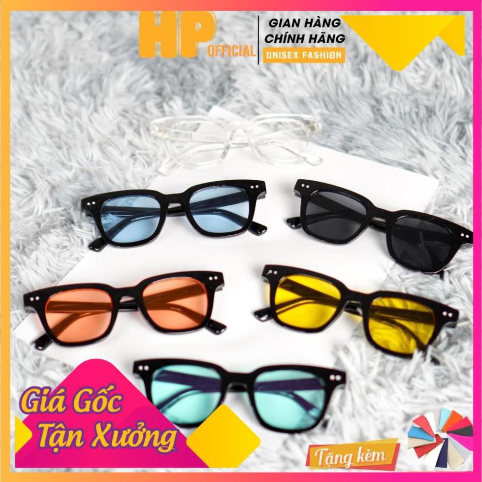 Kính mát thời trang 💗Kính râm nam nữ Unisex gọng vuông chữ V cao cấp giúp bảo vệ mắt K6