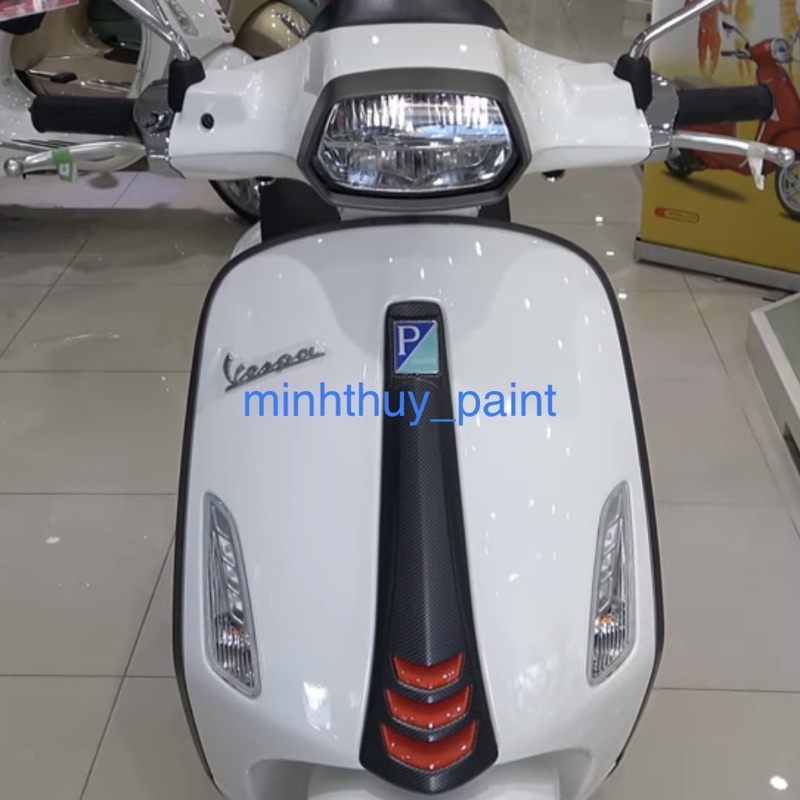 Sơn xe máy Vespa màu Trắng Solid P010-1K Ultra Motorcycle Colors