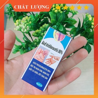 Acid Trichloracetic 80% Mụn cóc mụn cơm mắc cá chân hiệu quả