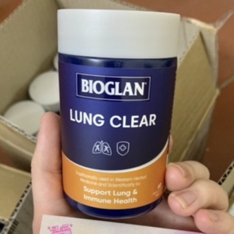 BIOGLAN LUNG CLEAR THANH LỌC PHỔI LỌ 60 VIÊN