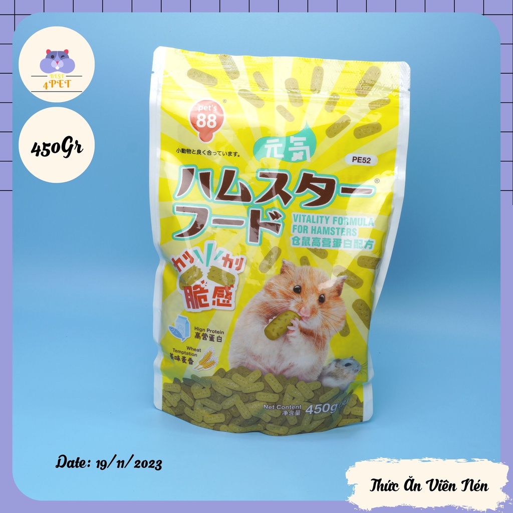 PET88 - Thức Ăn Cho Hamster Tràn Đầy Năng Lượng PE52