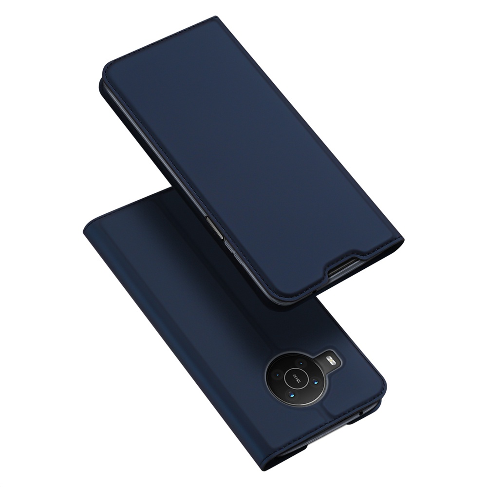 Bao da điện thoại Dux Ducis bằng pu dạng ví nắp lật nam châm có ngăn đựng thẻ kiêm giá đỡ cho Nokia X10 / X20