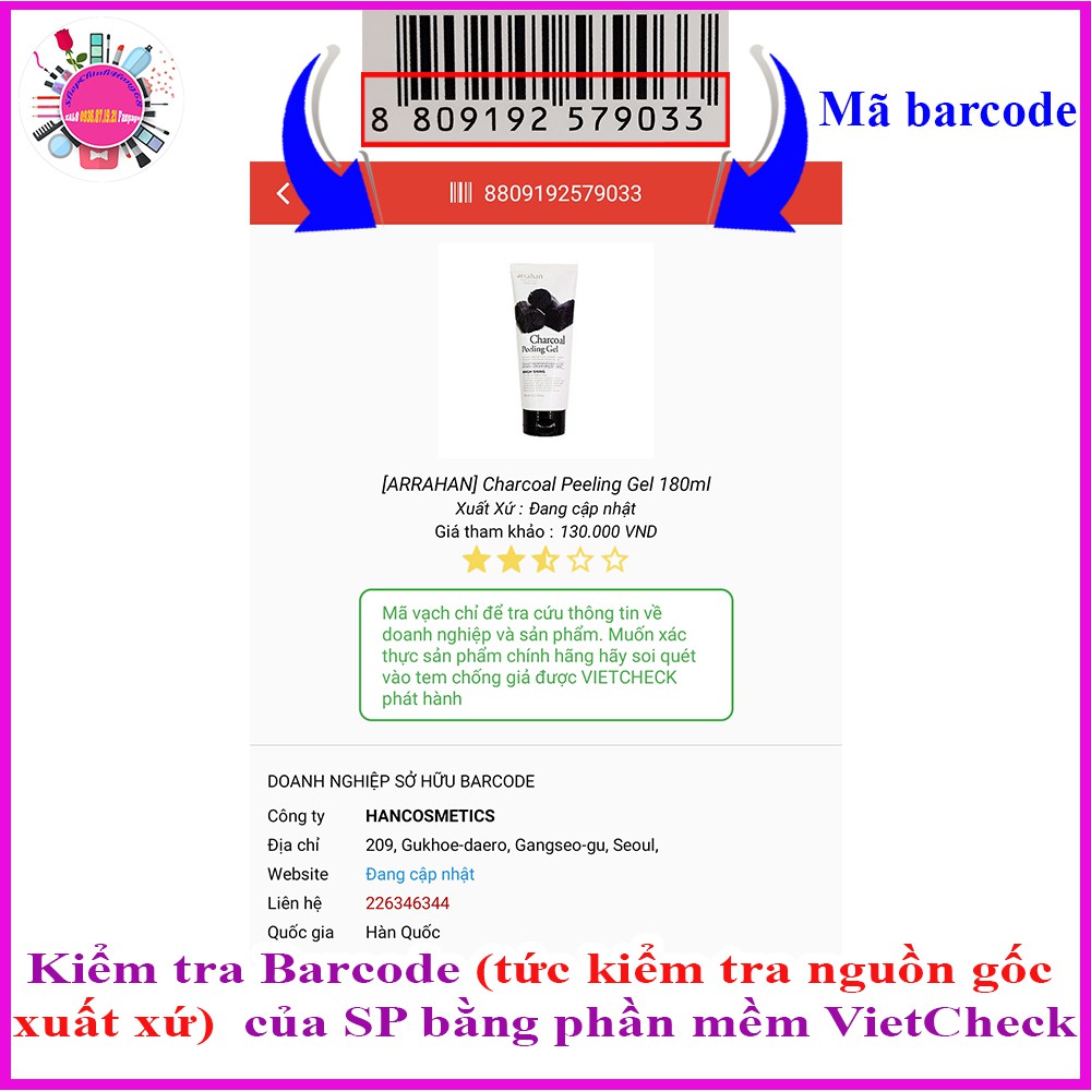 GEL TẨY TẾ BÀO CHẾT ARRAHAN | BigBuy360 - bigbuy360.vn