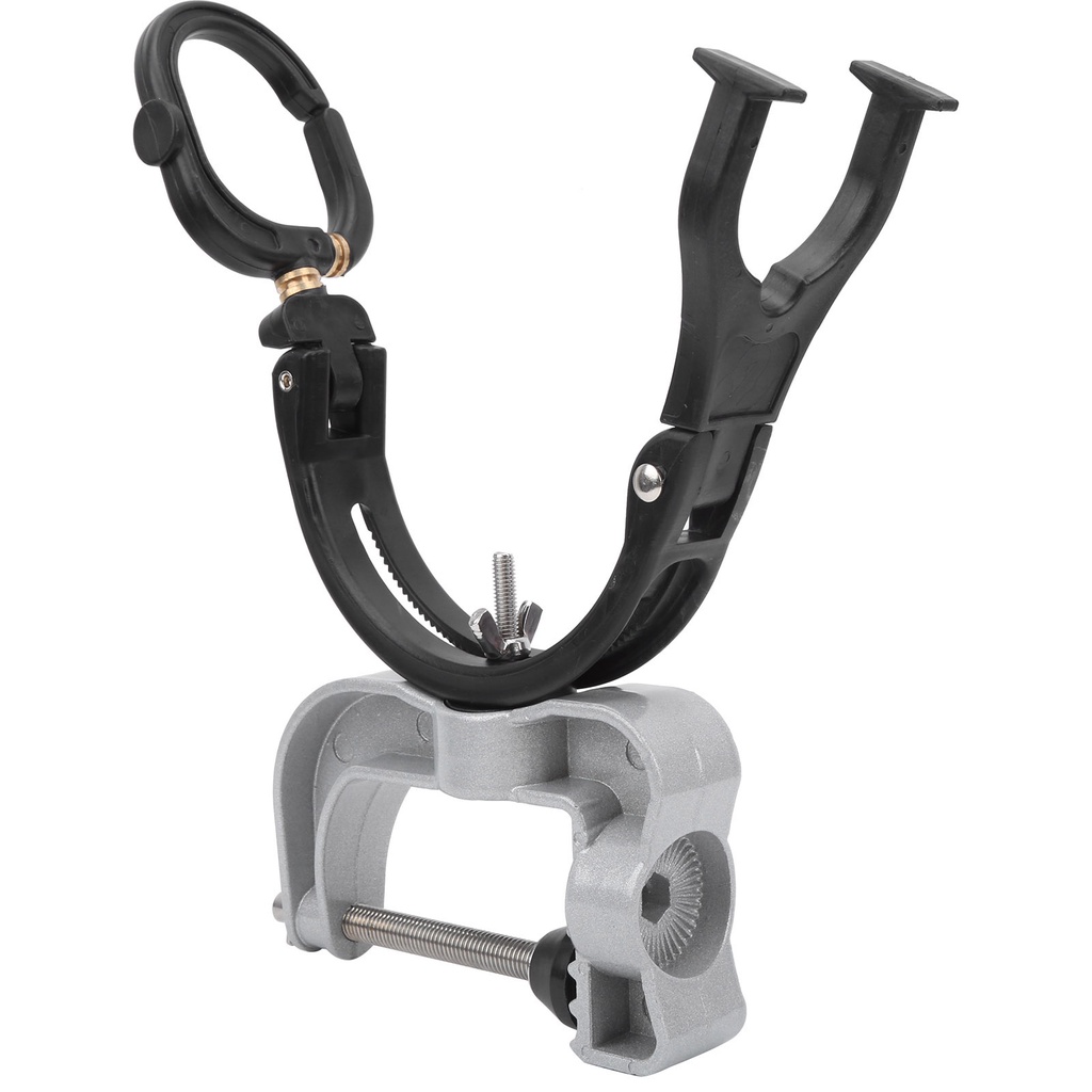 Có thể bán buôn Giá đỡ cần câu cá Có thể gập lại được cực trên biển bằng kim loại chống trượt 24x20cm Vermont055 Hàng giao ngay