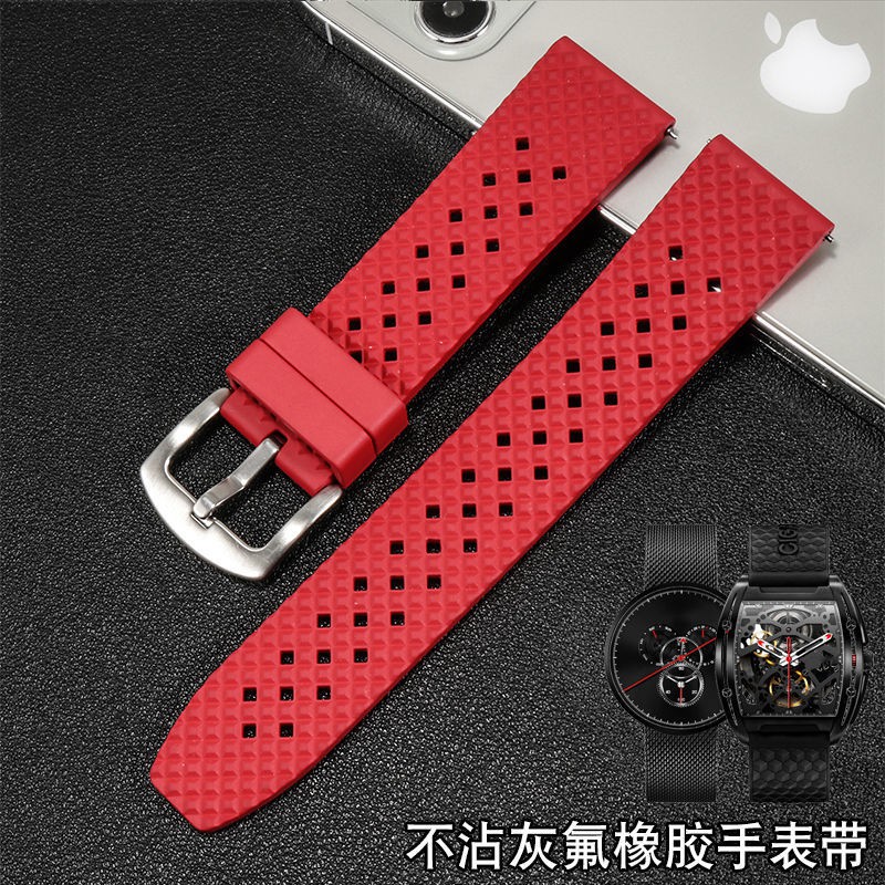 Substitute CIGA Design Xijia Hollow Mechanical Watch Z MY Series Wine Barrel Rubber Silicone Watch Band Male