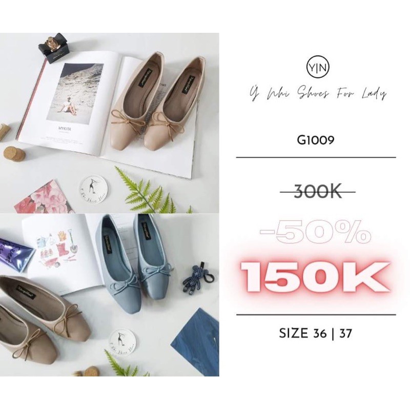 Giày búp bê sale 300->150 | BigBuy360 - bigbuy360.vn