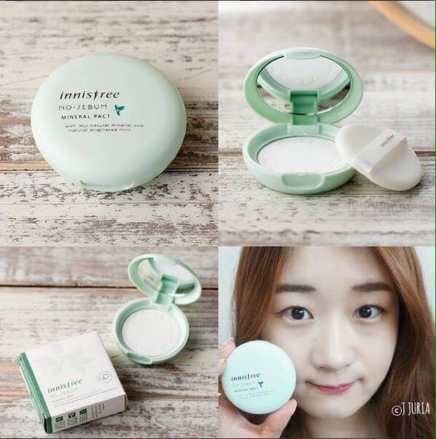 Phấn phủ nén không màu Innisfree No sebum Pact | BigBuy360 - bigbuy360.vn