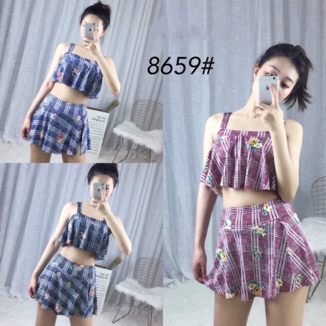 Bộ bơi xinh ơi là xinh size 45 / 65 kg vừa | BigBuy360 - bigbuy360.vn