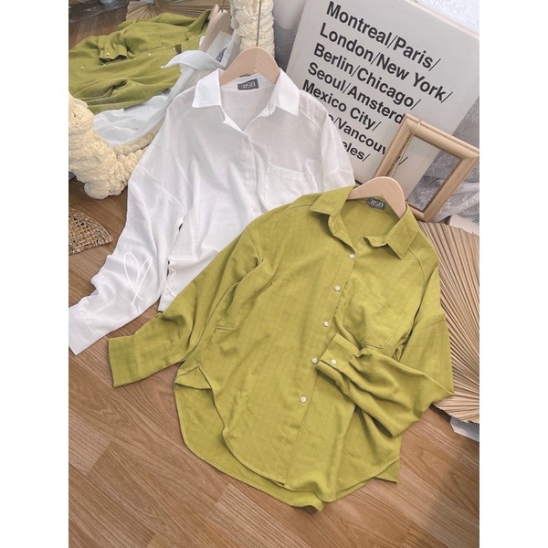 Sơ Mi Rũ mềm ko nhắn