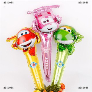 [Aosu • OAS] Happy Super Wings lá tay Bóng bay đồ chơi Sinh nhật