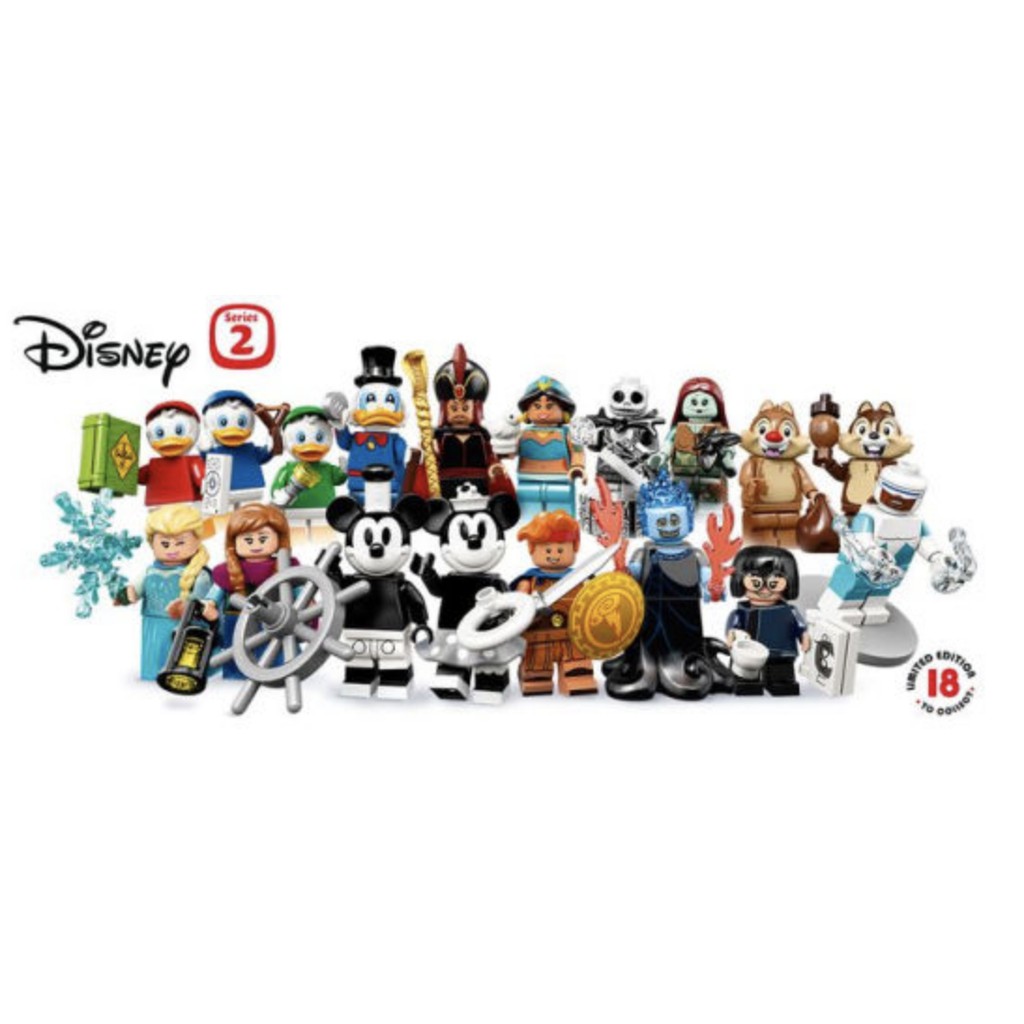 [New Seal] Lego HaHa - Lego Minifigures - Bộ sưu tập nhân vật Disney Series 2 - 71024