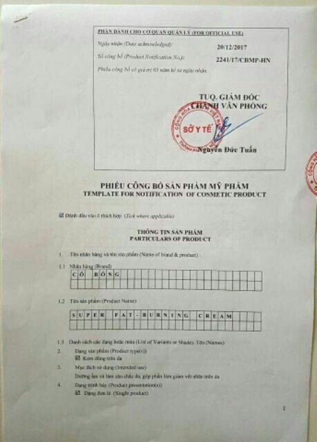 Kem tan mỡ cô bông chính hãng tặng thước dây có Check mã vạch | BigBuy360 - bigbuy360.vn