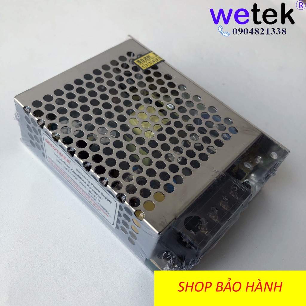 Nguồn xung tổ ong thương hiệu Sinotimer MS-50-24, 50W, 24Vdc, 2.1A, SMPS, hàng công ty, bảo hành 12T, có hóa đơn, CO CQ