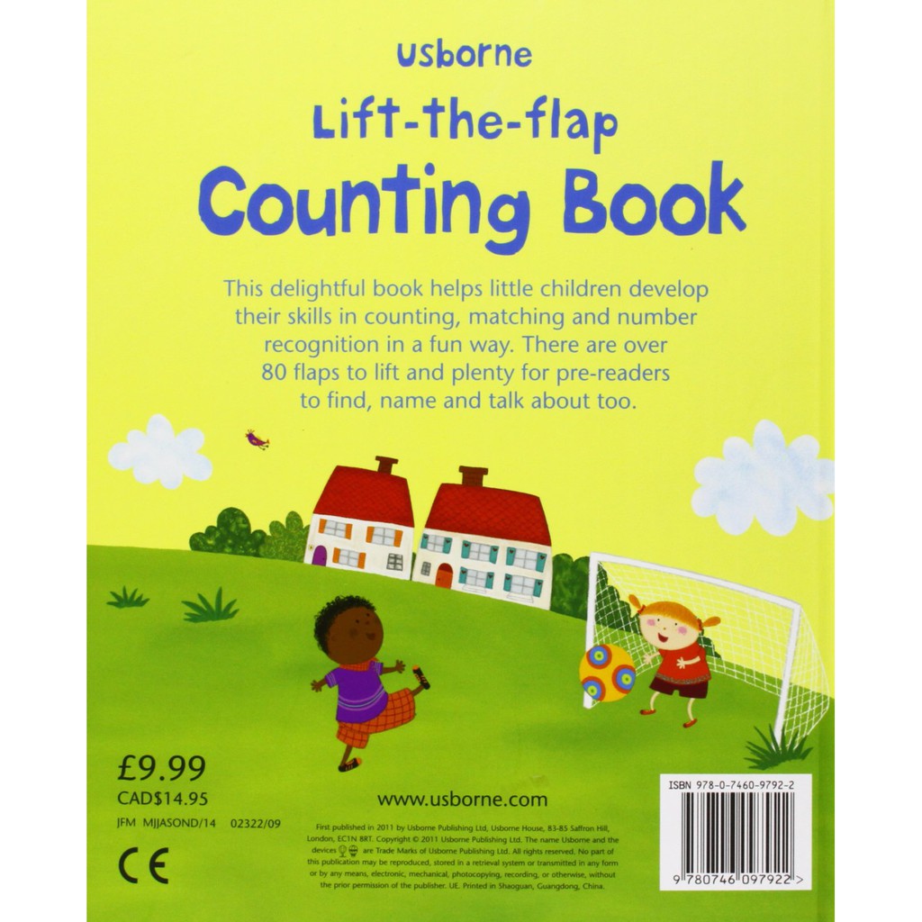 Sách - Anh: Lift-The-Flap Counting Book