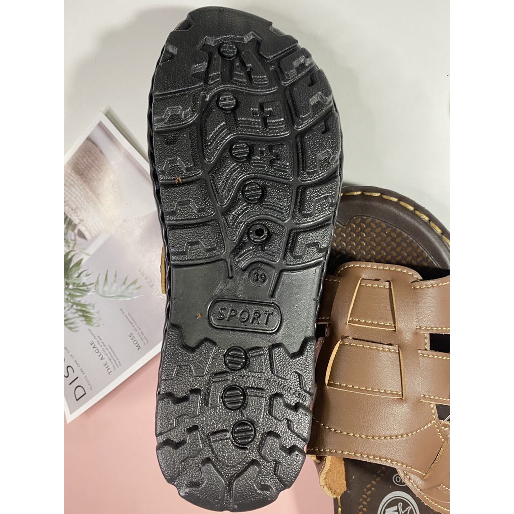 Dép da nam Thái Lan Footniks T99-01711M