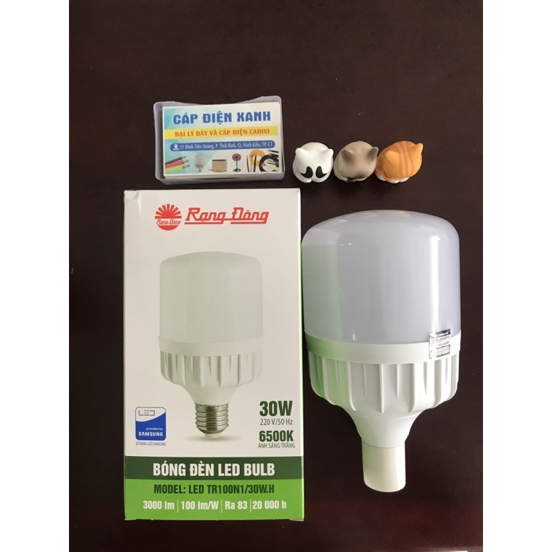 (Giá Sốc) Bóng Led Bulb Trụ 12w - 20w - 30w - 40w Rạng Đông Bảo Hành 1 Đổi 1