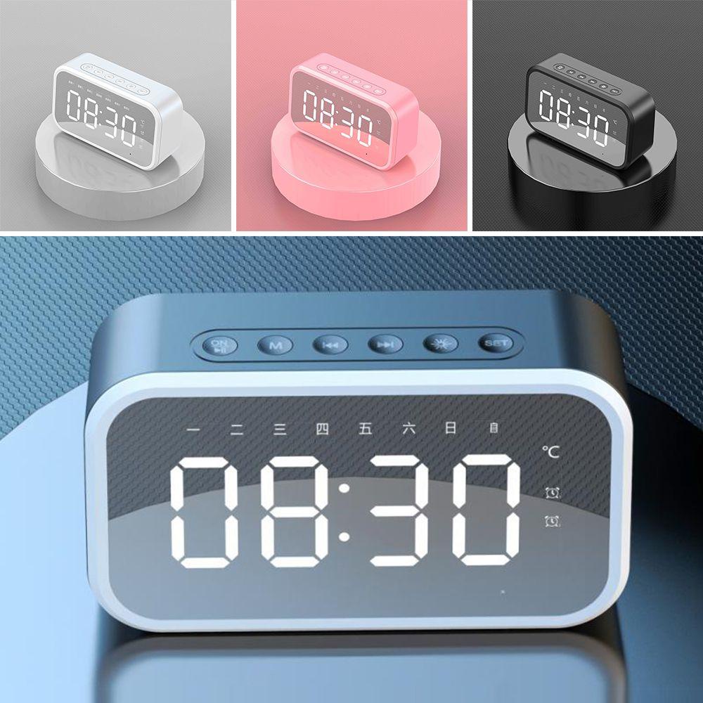 GOGOUP Đồng Hồ Điện Tử Màn Hình LED Thông Minh Kỹ Thuật Số Kèm Sạc USB Chuyên Dụng Trang Trí Nhà Cửa