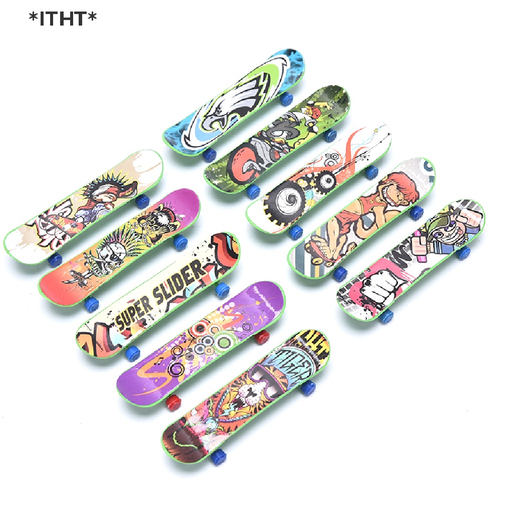 1 Ván Trượt Ngón Tay Mini Bằng Nhựa Chất Lượng Cao