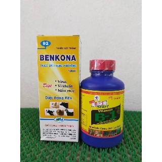Combo B1 thái kích rễ + BENKONA - sát khuẩn vườn lan , diệt dong rêu , nấm mốc , xử lý giá thể