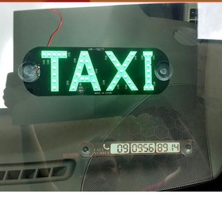 Đèn led Taxi gắn kính