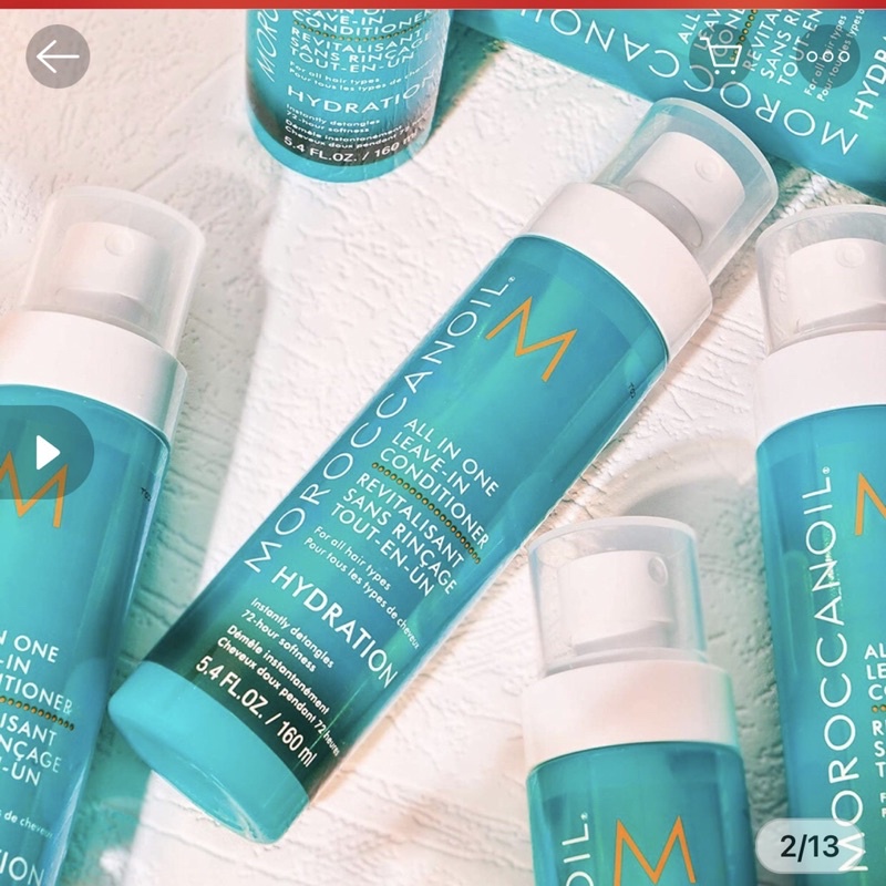 Xịt dưỡng xả khô đa năng mềm tóc Moroccanoil All in one Leave-in Conditioner 160ml