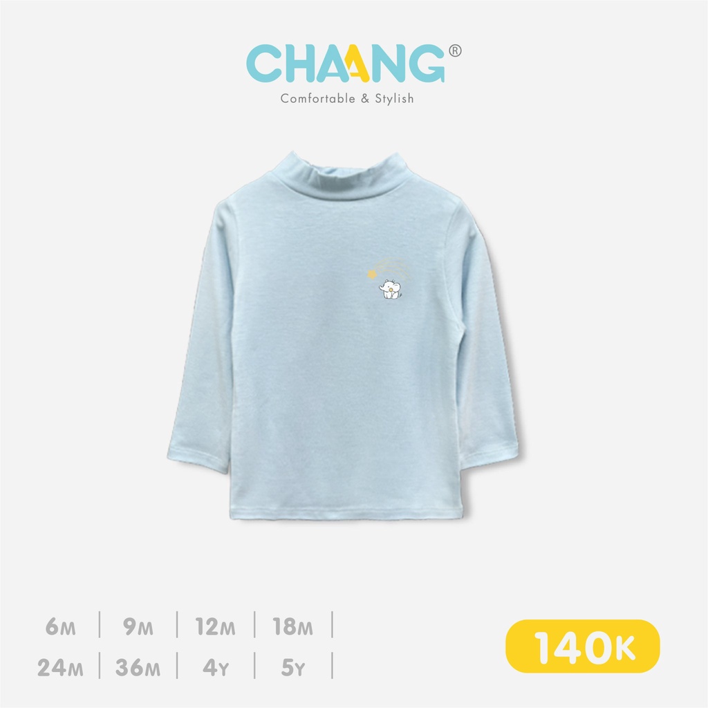 Chaang áo giữ nhiệt cổ 3cm cho bé AW2022