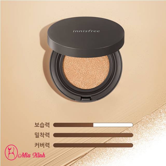 BỘ PHẤN NƯỚC [INNISFREE] Skinny Coverfit Cushion- 2019