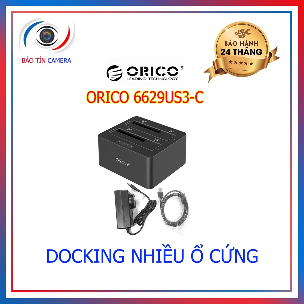 Dock ổ cứng SATA USB 3.0 Orico 6629US3-C