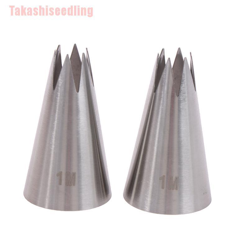 Vòi Bắt Bông Kem 6 Răng Bằng Thép Không Gỉ 304 1m 6 Răng