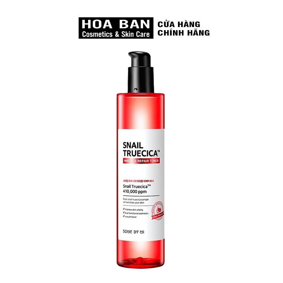 Nước hoa hồng phục hồi da Some By Mi Snail Truecica Miracle Repair Toner 135ml - HB0189