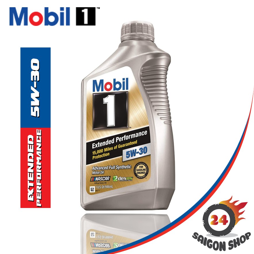 NHỚT MOBIL 1 GOLD 5W30 EXTENDED PERFORMANCE Tổng Hợp Toàn Phần