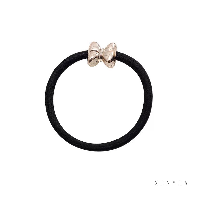 【ngẫu nhiên】 Dây Buộc Tóc Co Dãn Đính Hạt Thời Trang Cho Nữ