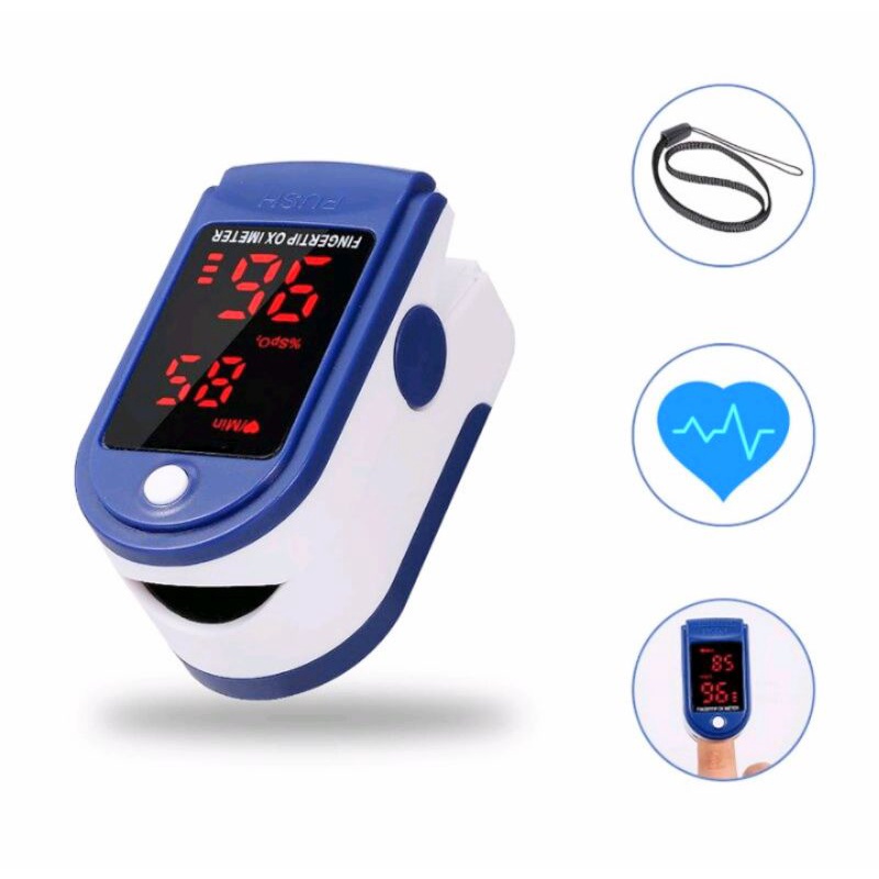 MÁY DỤNG CỤ KIỂM TRA NHỊP TIM OXY TRONG MÁU ĐO NGÓN TAY CHỈ SỐ CHUẨN TIỆN DỤNG HÀNG CHUẨN