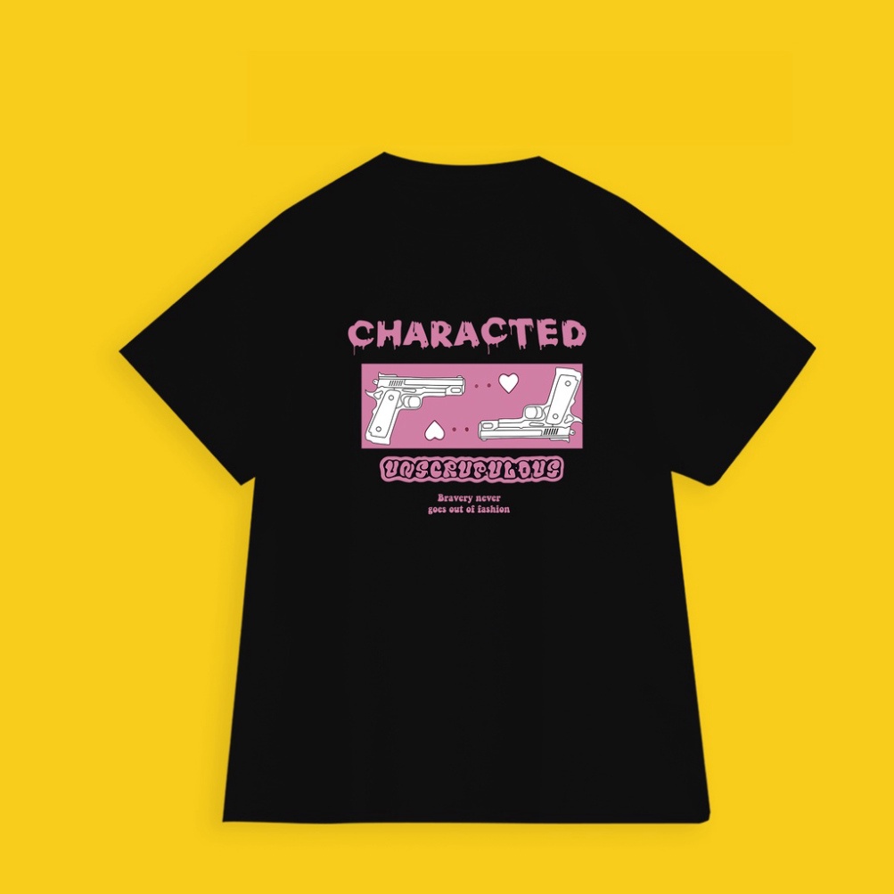 Áo thun nữ ngắn tay unisex, Form rộng, phong cách hàn quốc phù hợp nhiều lứa tuổi | BigBuy360 - bigbuy360.vn