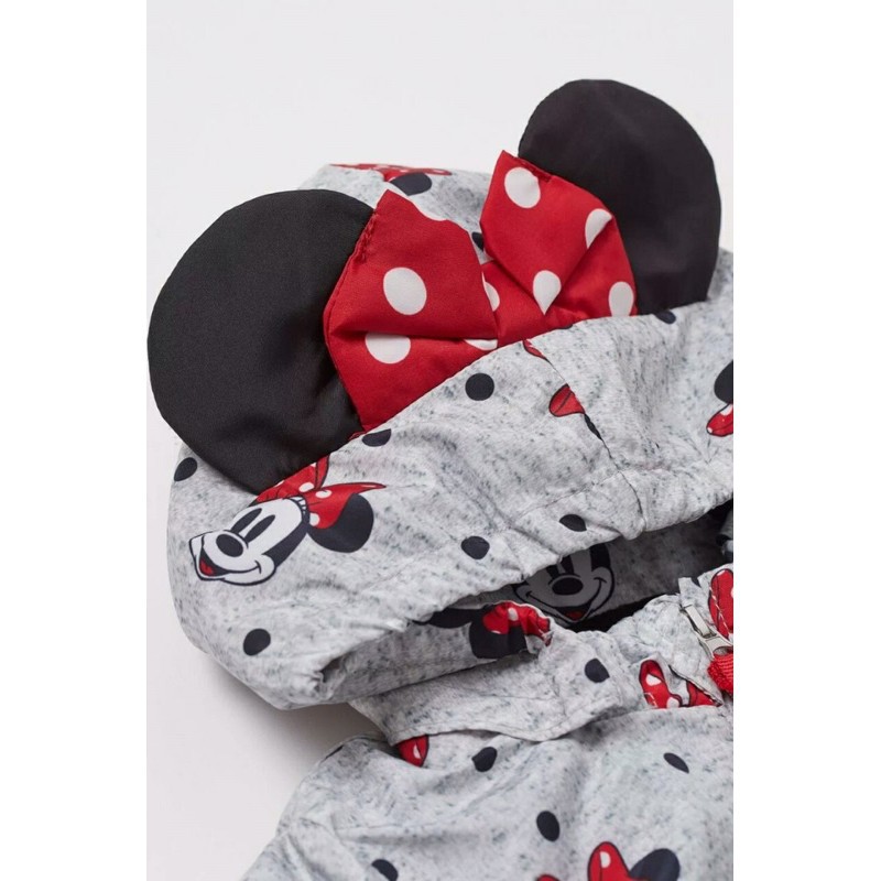 Áo khoác gió H&M họa tiết Minine