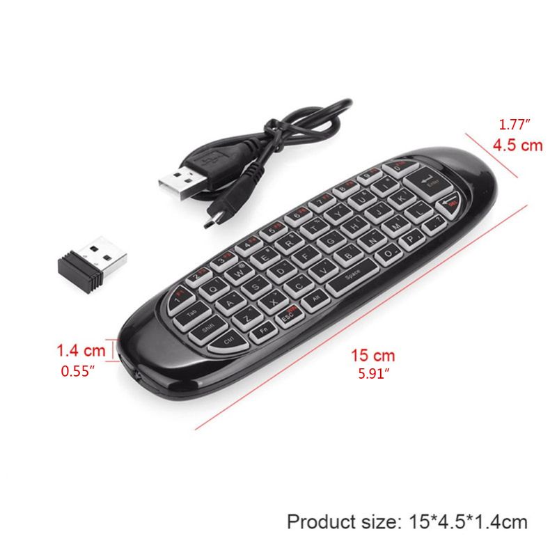 Bàn PhíM + ChuộT Bay Đa Năng Không Dây 2.4G
