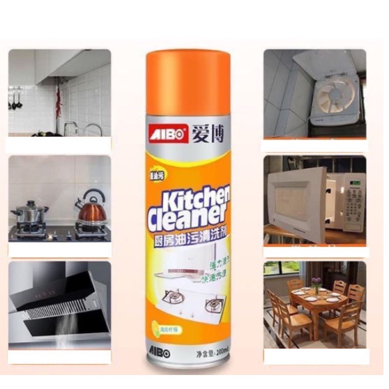 [SIÊU HOT] Chai Xịt Tẩy Rửa Bếp Kitchen Cleaner Tẩy Sạch Vết Bẩn đánh bay các vết ố, tẩy dầu mỡ nhà bếp mùi thơm dễ chịu