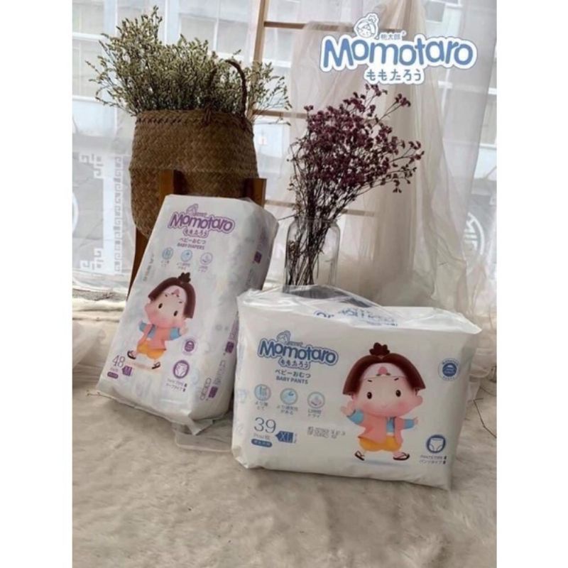Tã /Bỉm dán/quần Momotaro/ Momo diamond size S56/M48/M46/L42/XL39/XXL36/XXXL35/S64/M60/L54/XL50/XXL48/XXXL42