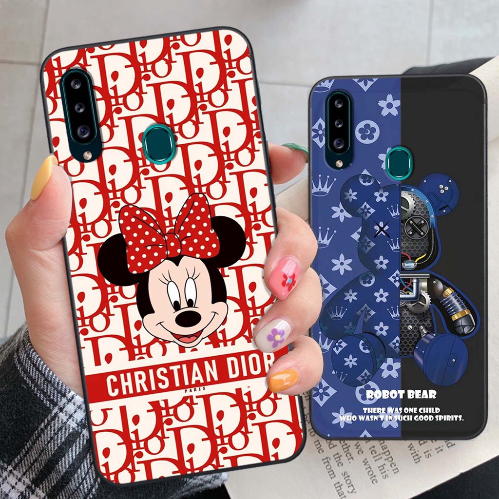Ốp lưng Samsung  A20S hình thương hiệu, thời trang, cute, đáng yêu